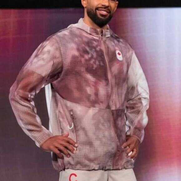 LULULEMON X TEAM CANADA Men's Translucent Hooded Jacket Size Large - Picture 2 of 8